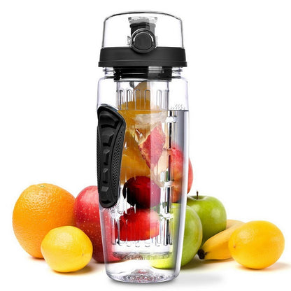 1000ml D'eau Fruits Bouteille BPA Plastique Gratuit Sport Fruits Infuseur Bouteilles D'eau Avec Infuser Jus Shaker Boisson Bouteille De l'eau