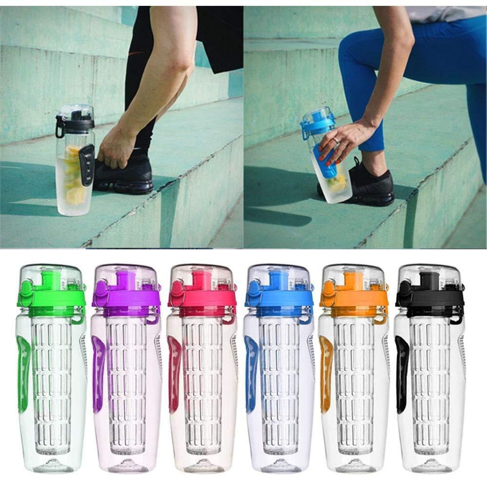 1000ml D'eau Fruits Bouteille BPA Plastique Gratuit Sport Fruits Infuseur Bouteilles D'eau Avec Infuser Jus Shaker Boisson Bouteille De l'eau